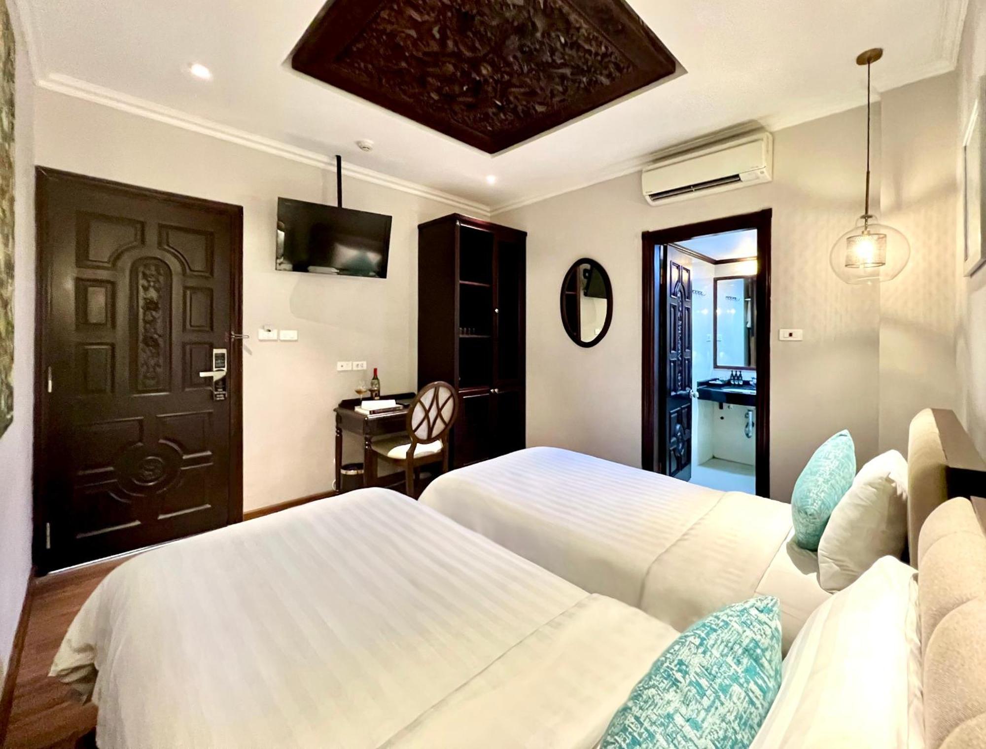 Hanoi Graceful Hotel And Travel Cameră foto